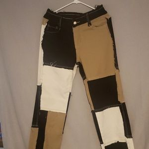 Jeans, 90% cotton and 10% spandex, size medium